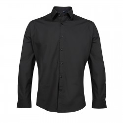 Plain Supreme poplin long sleeve SHIRT PREMIER 125 GSM